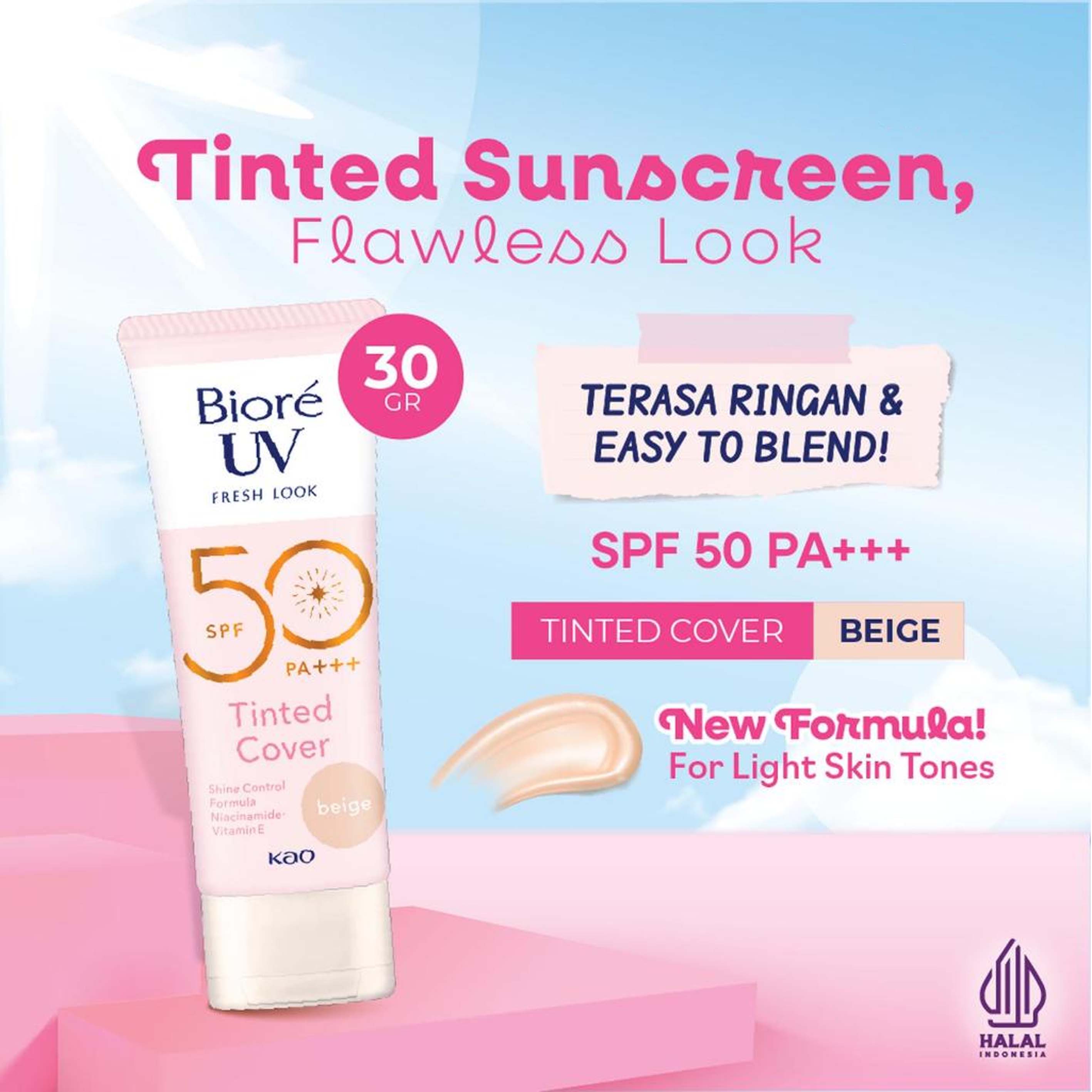 BIORE UV Fresh Look SPF 50/35 PA+++ - Oil Control Matte