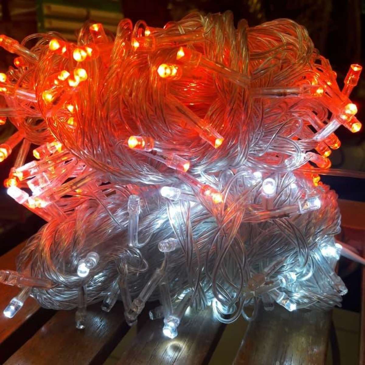Lampu Tumblr Merah-Putih 17 Agustus / LED RGB Dekorasi Natal / Fairy Lights Warna Rainbow