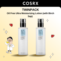 [TWINPACK] COSRX Oil Free Moisturizing Lotion (with Birch Sap) 100ml