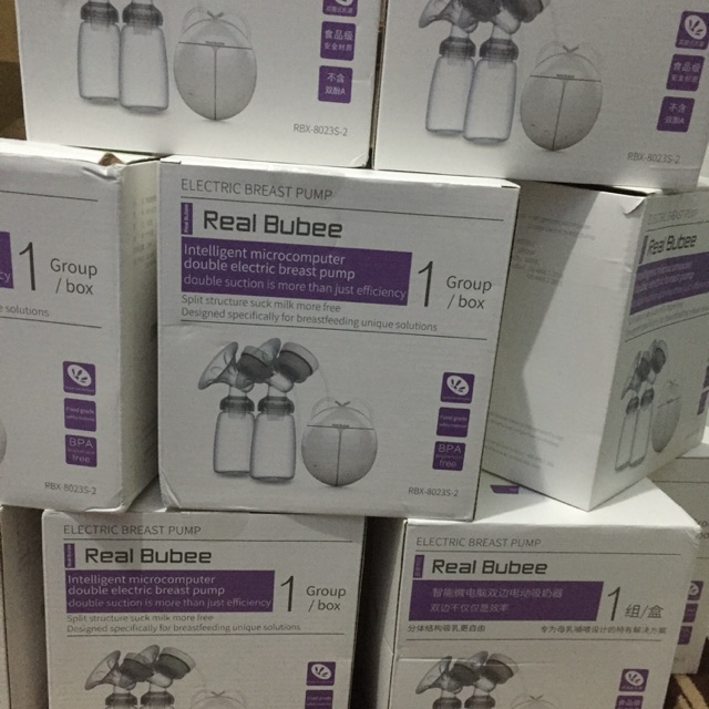 Pompa ASI Elektrik Real Bubee / Mom and Baby / Breast Pump Electric BPA Free