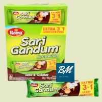 Roma Sari Gandum Box (isi 12 Pcs) Cokelat / Peanut Butter Sandwich