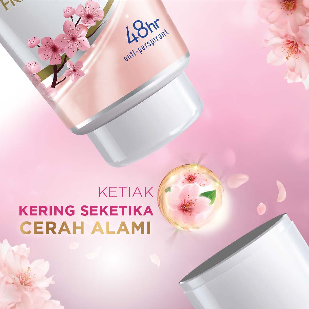 REXONA DEODORANT DRY SERUM BRIGHTENING FRESH SAKURA 50ML