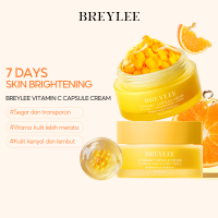 NEW BREYLEE Vitamin C Capsule Cream 30g - Pelembab Wajah Mencerahkan dan Meratakan Warna Kulit Merawat Kulit Kencang dan Lembut