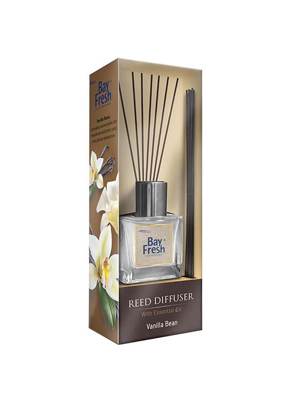 BAYFRESH Reed Diffuser BAY FRESH DIffuser Reguler Amber Lavender 30 ml With Essential Oil 100% Original / Pengharum Ruangan CERIANTI