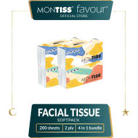 Montiss Facial Tissue 200 Sheets 4 in 1 SB