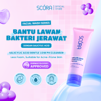 [Exclusive] SCORA Salicylic Acid Gentle Low pH Cleanser Sabun Cuci Muka Oily Acne Prone Skin Friendly