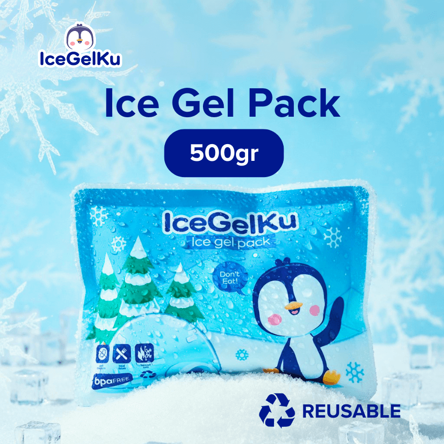 Ice Gel Besar Cool Gel 500g Pengganti Dry Ice