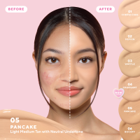 True to Skin - Skinlike Porefecting Cushion SPF 35 PA++++ Medium to High Coverage Satin Matte Finish Lightweight Tidak menyumbat pori pori