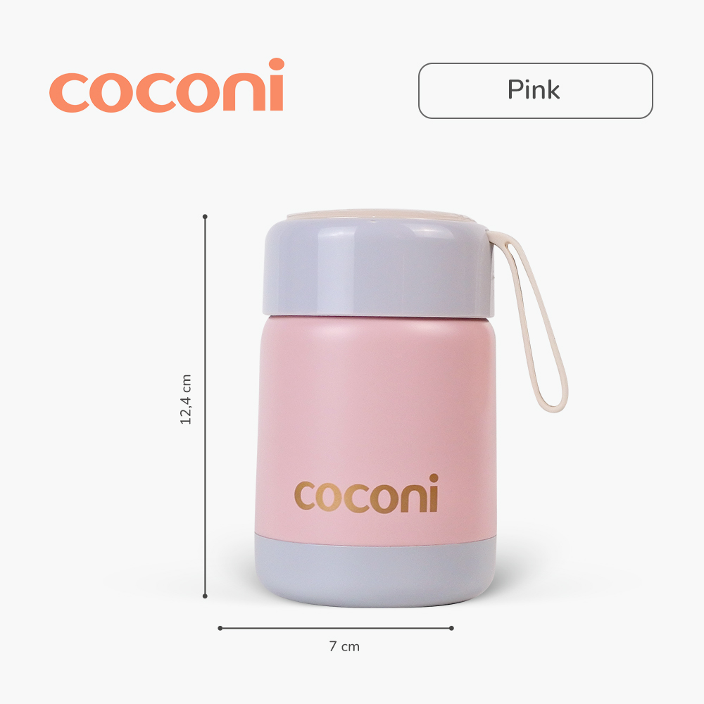 COCONI Thermal Food Jar Thermos | Termos Makan Sup MPASI Anak Bayi 300ml