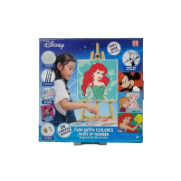 Mainan EMCO Disney Fun With Colors Paint By Numbers Cat Air dan Kanvas