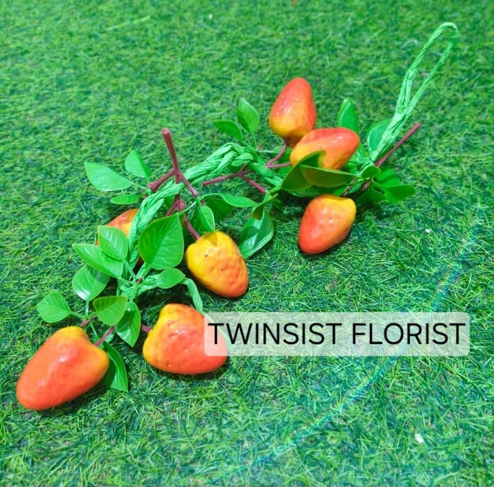 Buah Sayur Gantung Artificial Plastik Palsu / Buah Sayur Renceng Plastik / Buah Sayur Imitasi / Buah Sayur Hiasan Dapur / Hiasan Dinding / Dekorasi Rumah : Apel Belimbing Cabe Jeruk Mangga Paprika Pisang Pear Wortel