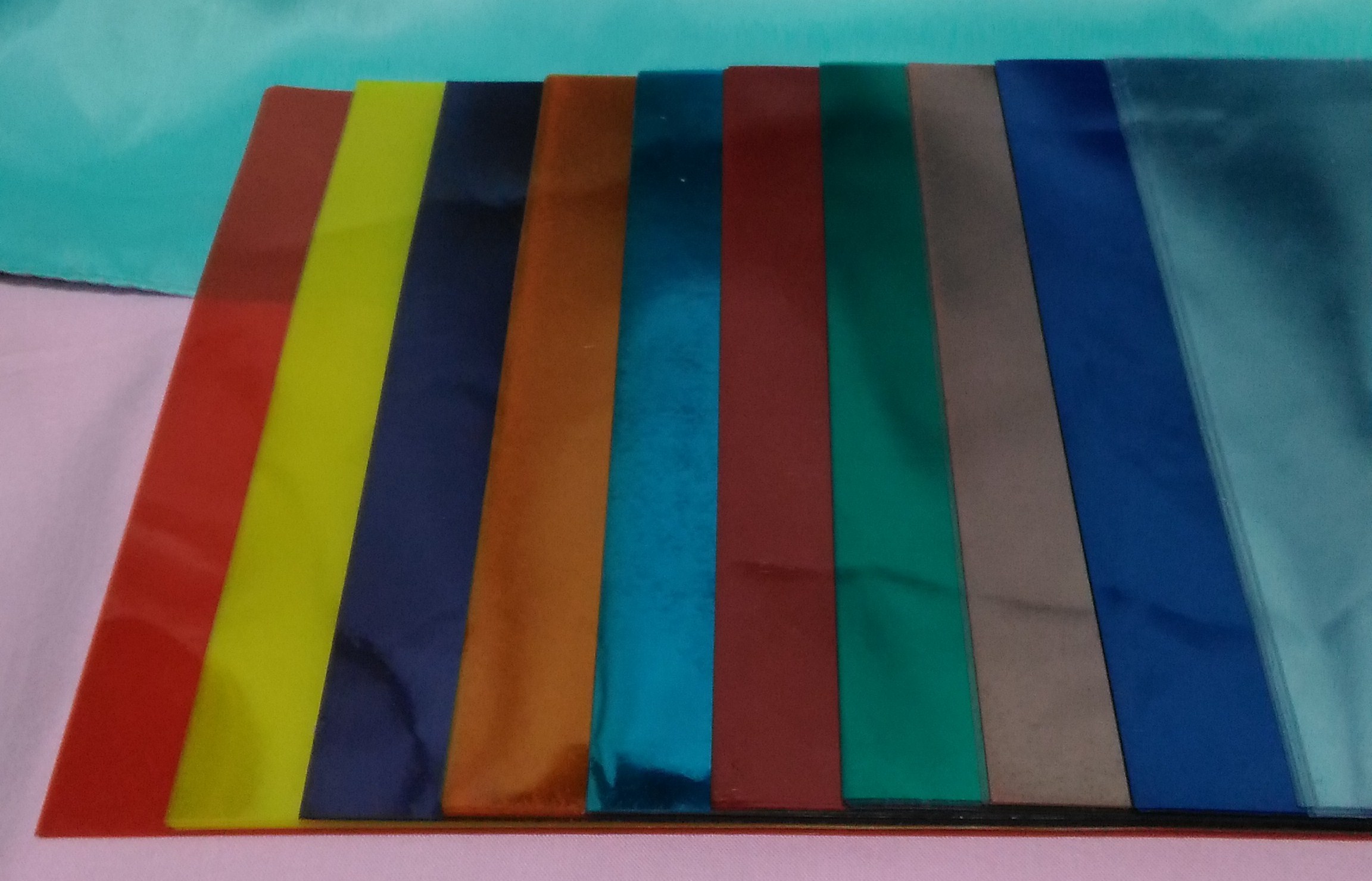 Plastik Mica Mika Jilid F4 Folio Clear Bening Biru Muda Biru Tua Hijau Kuning Merah Orange Oranye Pink Ungu 10pcs READY STOCK