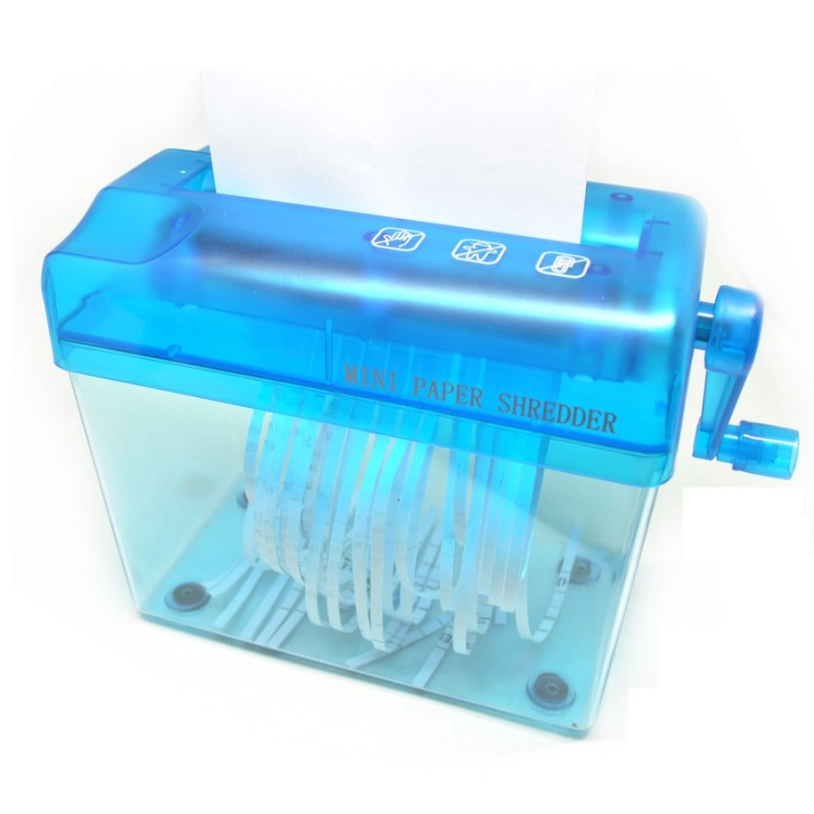 Hand Operated Paper CD Card Shredder / Penghancur Kertas Manual