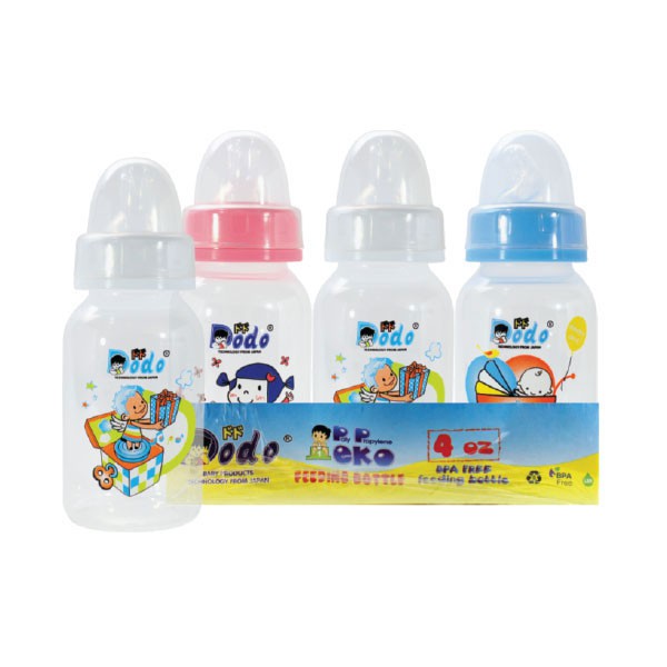 Botol Susu Bayi Dodo PP Ekonomis 60ml / 120ml / 240ml / Dot Dodo Ekonomis Dengan Nipple Bulat