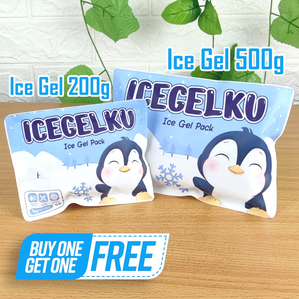 Ice Gel PROMO BUY1 GET1 ICEGELKU Ice Gel ASI Ice Gel Cooler Bag Ice Gel Tas ASI Pendingin/Penghangat