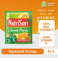 NutriSari Jeruk Peras 40 Sachet - Minuman Buah Vitamin C
