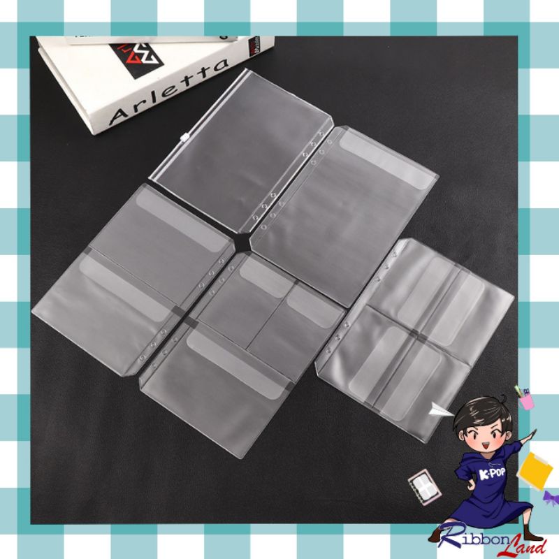( 5 lbr ) A5 Zipper/ Ziplock PVC Binder 6 Ring