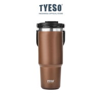Tyeso TS-8826 Tumbler Coffee Mug 600ml  20 Oz Thermos Flask Double Vacuum Insulated Stainless Steel