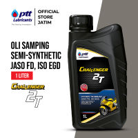 PTT Lubricants Oli Samping Motor Challenger Semi Synthetic 2T JASO FD/TC ISO EGD [1L]