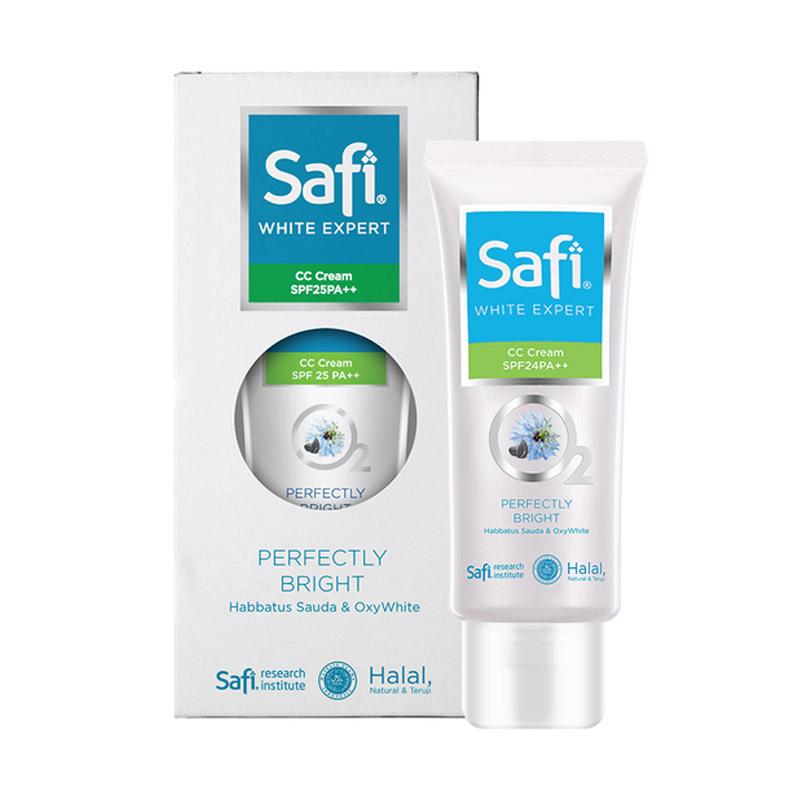 Safi White Expert CC Cream SPF24PA++ 20 ml / Pelembab Wajah Dengan SPF 24 Safi / Krim Siang/ Moisturizer