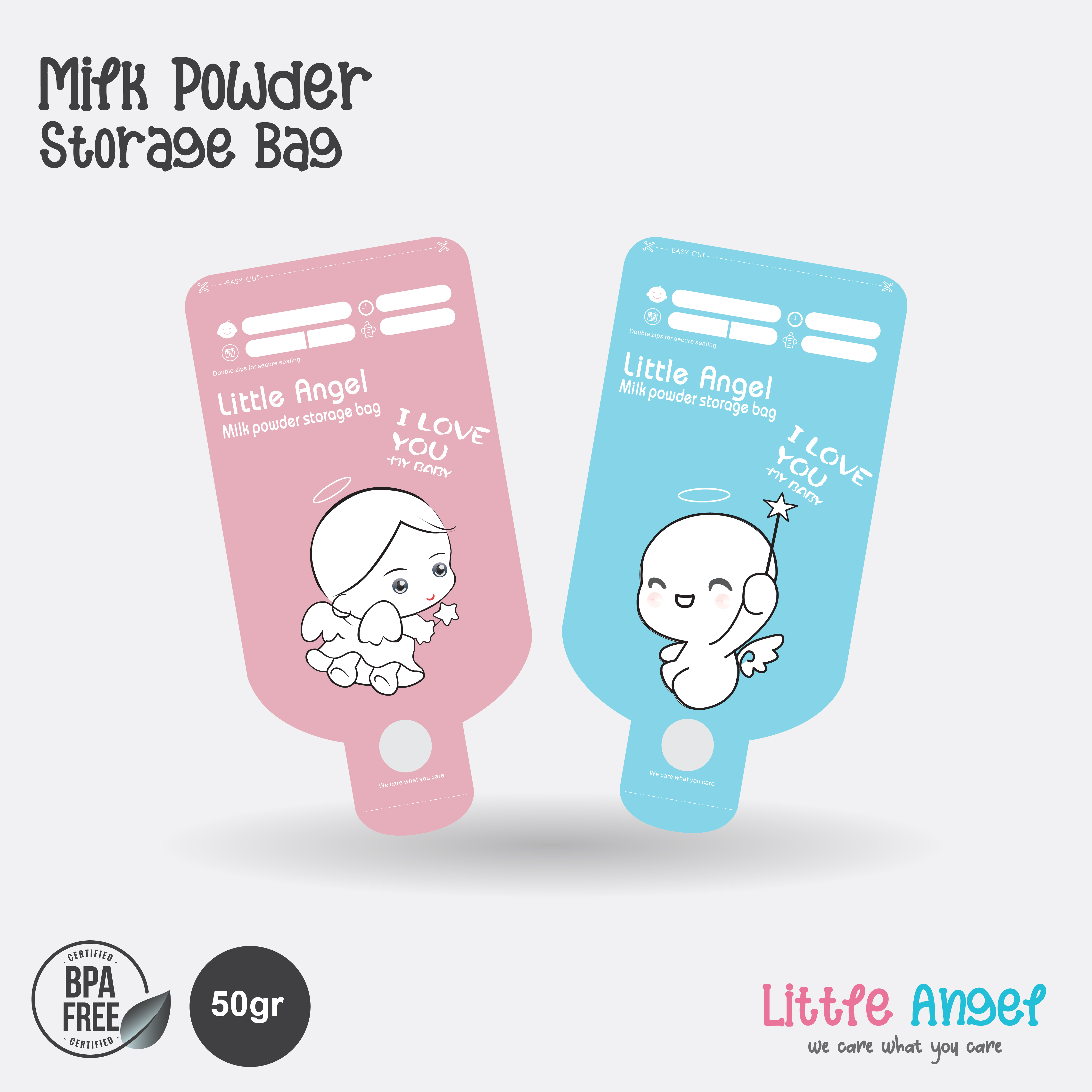 KANTONG SUSU BUBUK BAYI SUFOR PLASTIK SUSU FORMULA BABY MILK POWDER Storage Bag ORI 30pcs ASI COD