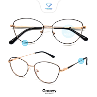 Groovy Eyewear - Kacamata Fenya Blueray Minus Normal Antiradiasi Gedget