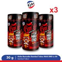 [Paket isi 3] Kobe Boncabe Sambal Tabur Original (Lv 50 Maxend) Botol 30gr