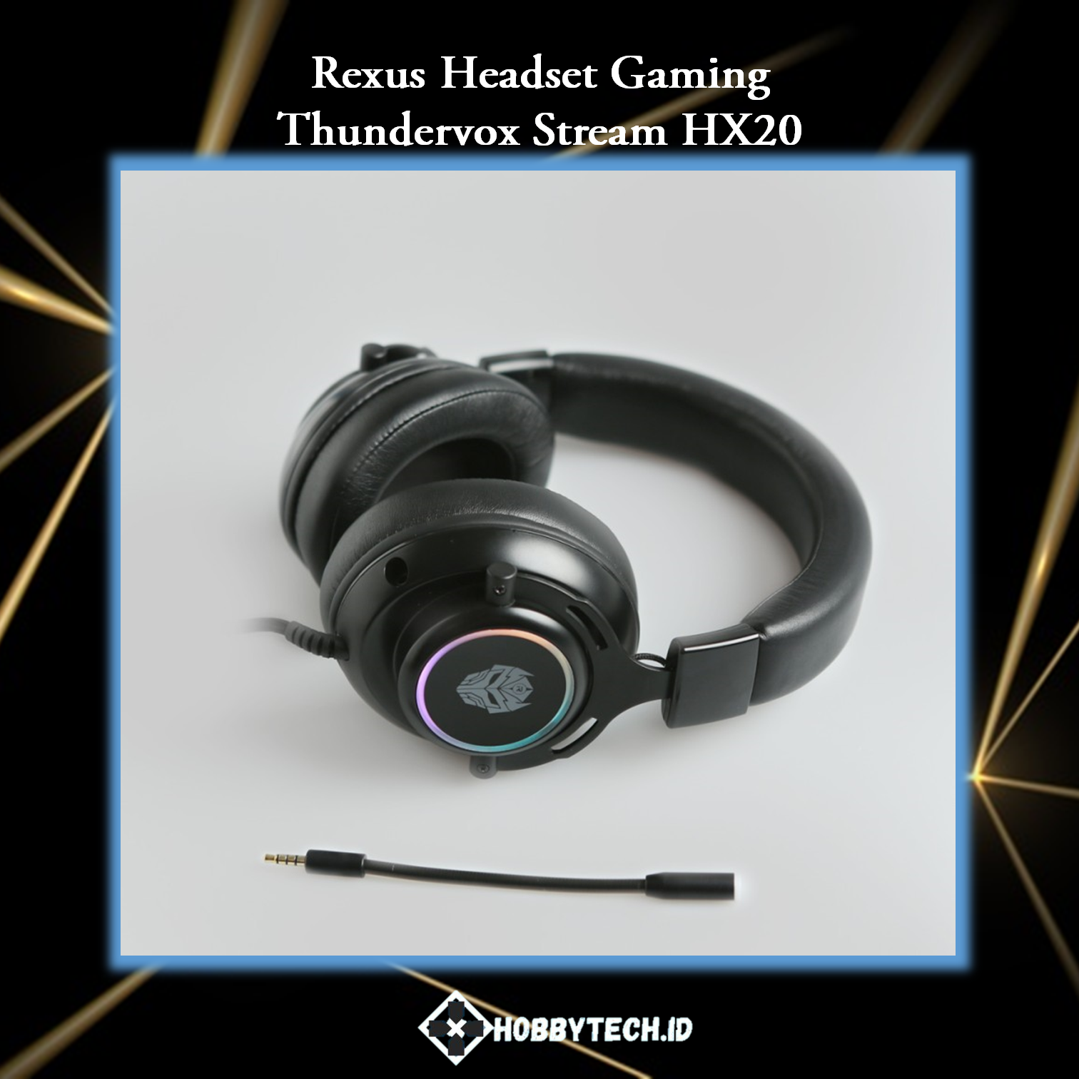 Rexus Headset Gaming Thundervox Stream HX20