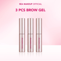 Sea Makeup 24H STRONG GRIP Browstage Grip & Lift Gel -  Eyebrow Pomade Browcara Maskara Alis Warna Bening Tahan Lama dan Kuat Tahan Seharian