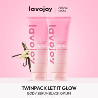 Lavojoy Let It Glow Black Opium Body Serum Skin Brightening Upgraded Version | Body Lotion untuk Mencerahkan dan Melembabkan kulit dengan Niacinamide + Ceramide + Vitamin E