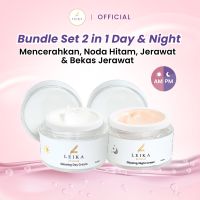 Leika Skincare Basic Pack 2 in 1 - Glowing Night Cream Glowing Day Cream
