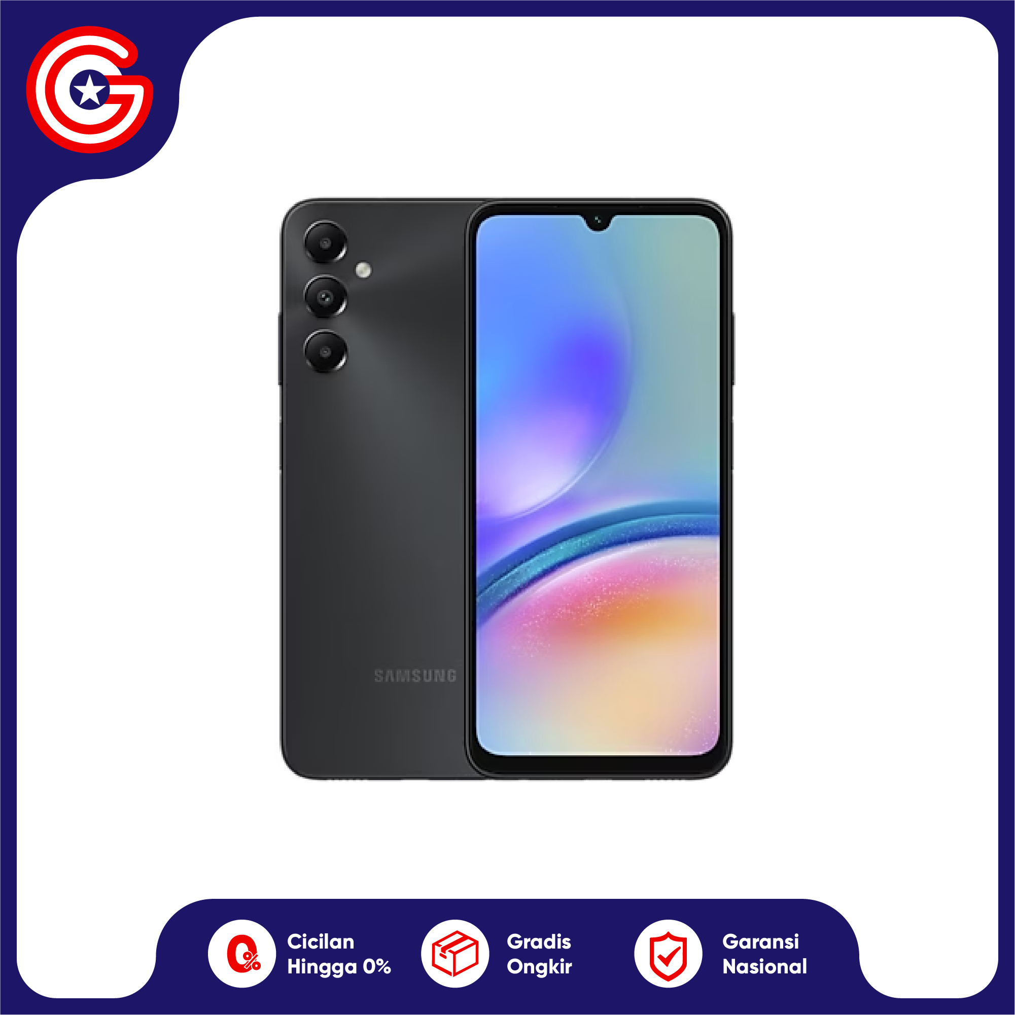 SAMSUNG A05S 6/128GB GARANSI RESMI