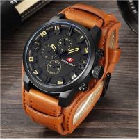 Jam Tangan Pria Swiss Army Tahan Air Fashion Business Auto Analog