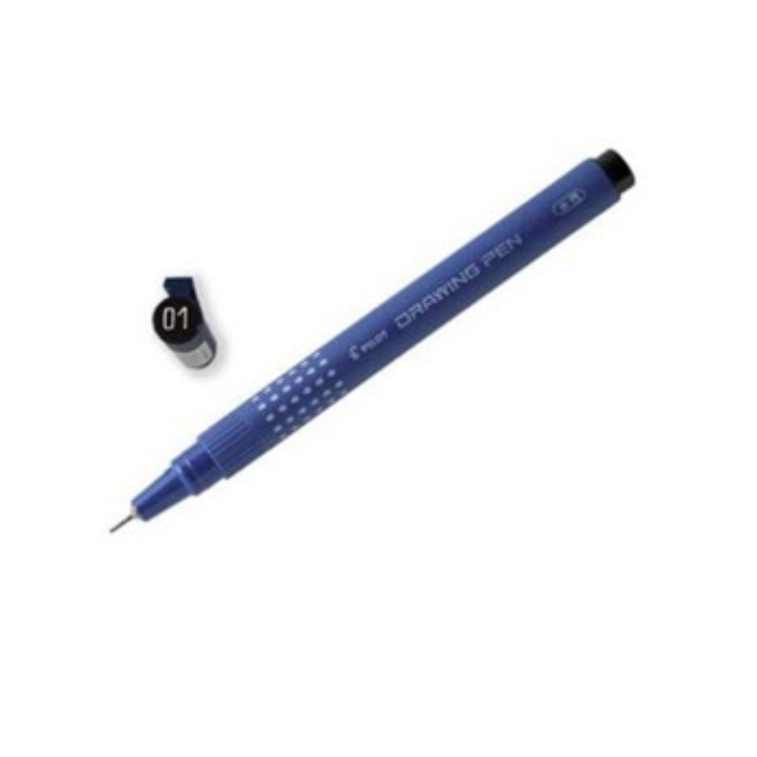 Bolpoin Pilot Drawing Pen Lettering Pen Calligraphy SW-DR 1.0 mm 3.0mm Waterproof Harga Satuan ATK