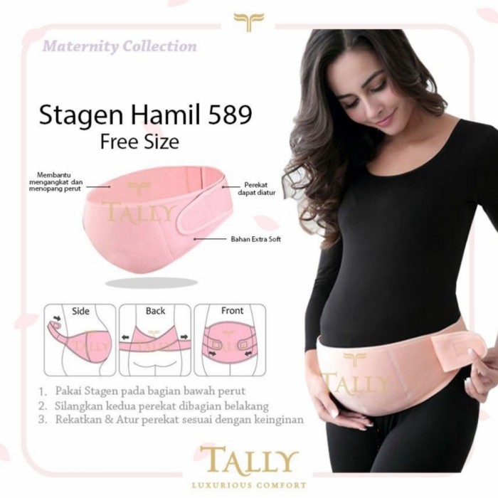 Stagen Penopang Perut Ibu Hamil / Korset Hamil Kekinian Penopang Perut
