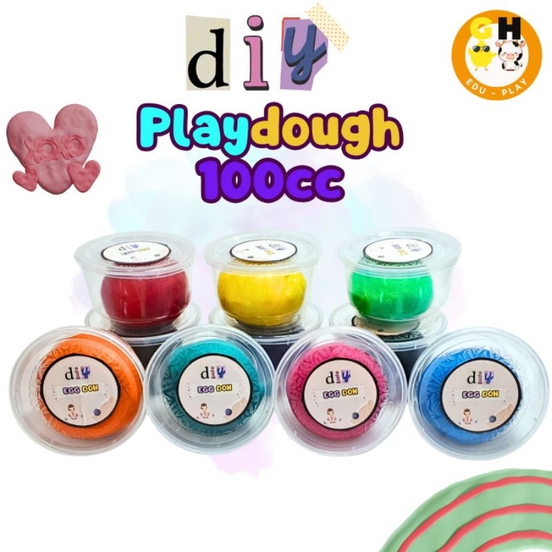 Playdoh Egg Doh 100 gram Dough Doh Food Grade 100% by GH EduPlay
