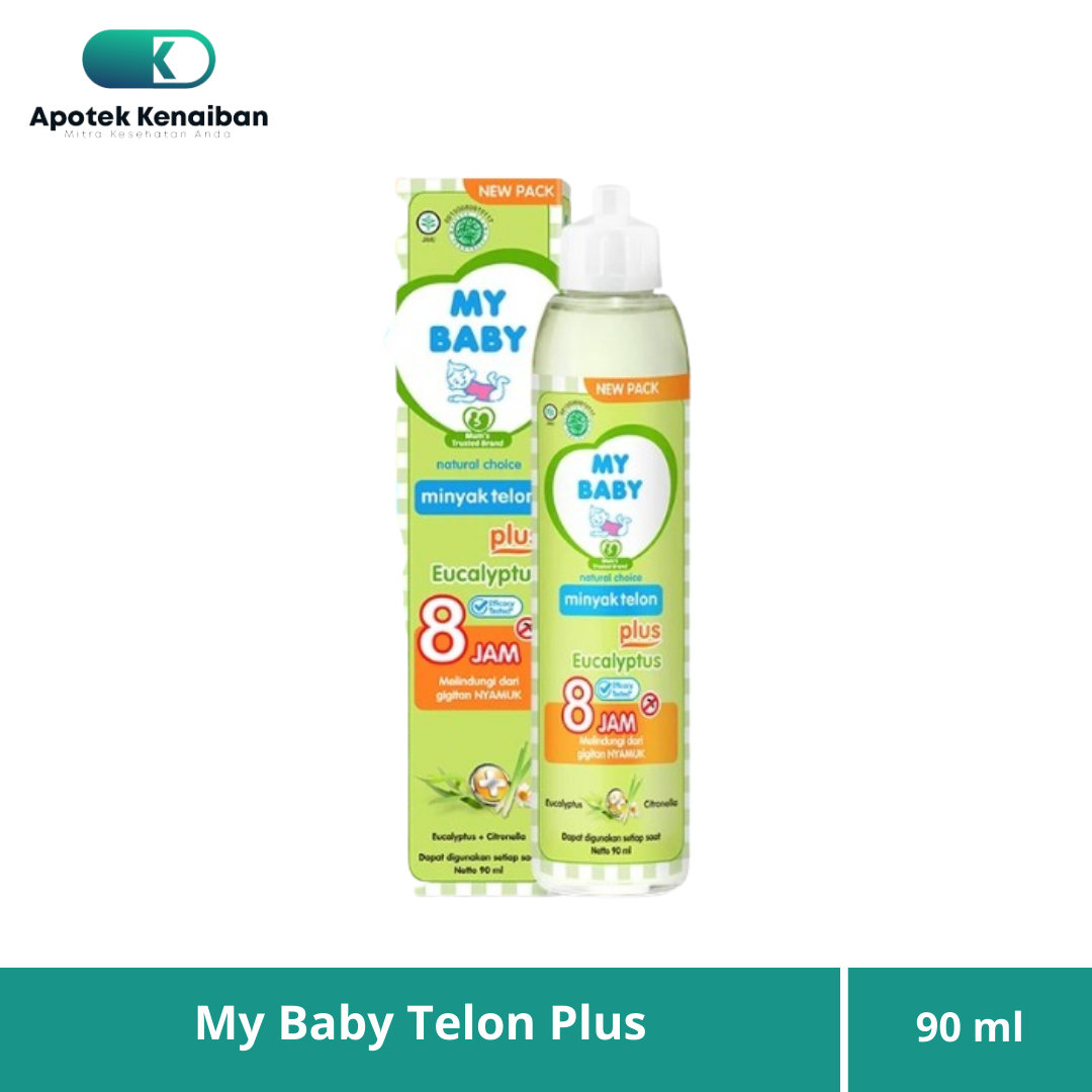 My Baby Minyak Telon Plus Eucalyptus 90 Ml