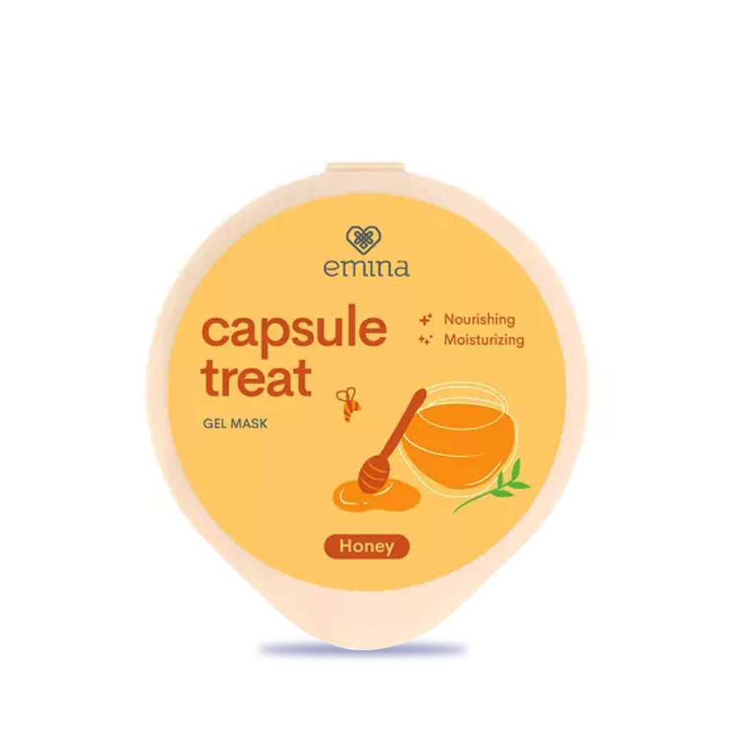 Emina Capsule Treat Gel Mask - Honey 10 ml