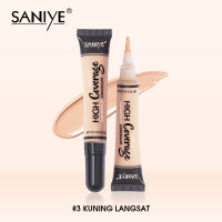 SANIYE BPOM Concealer Waterproof Wajah Full Coverage Color Corrector Merah Concealer Dengan R1072