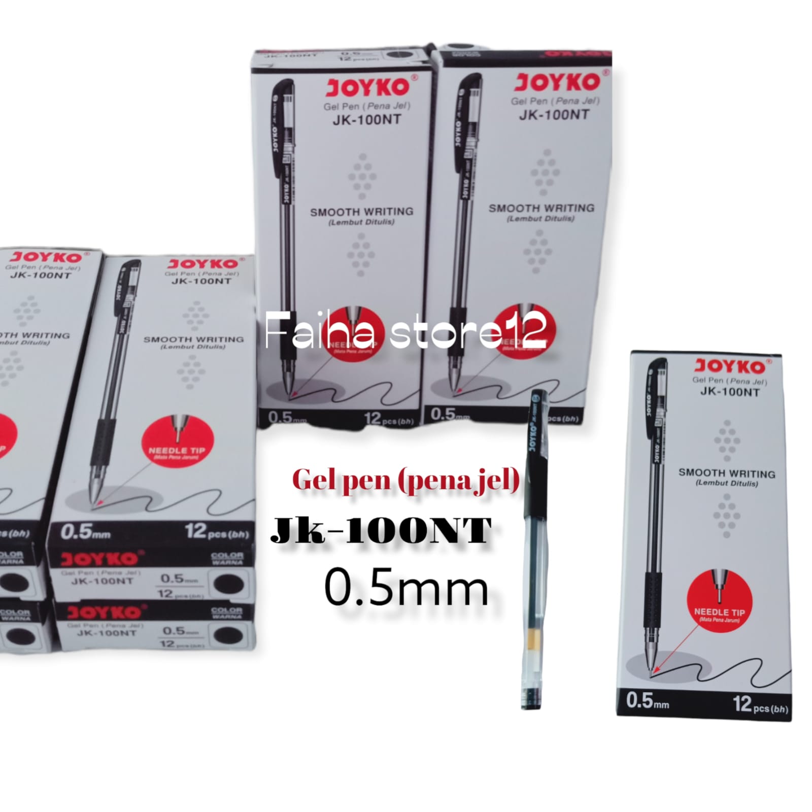 Gel pen (pena jel) JOYKO jk-100NT O.5mm 12 pcs