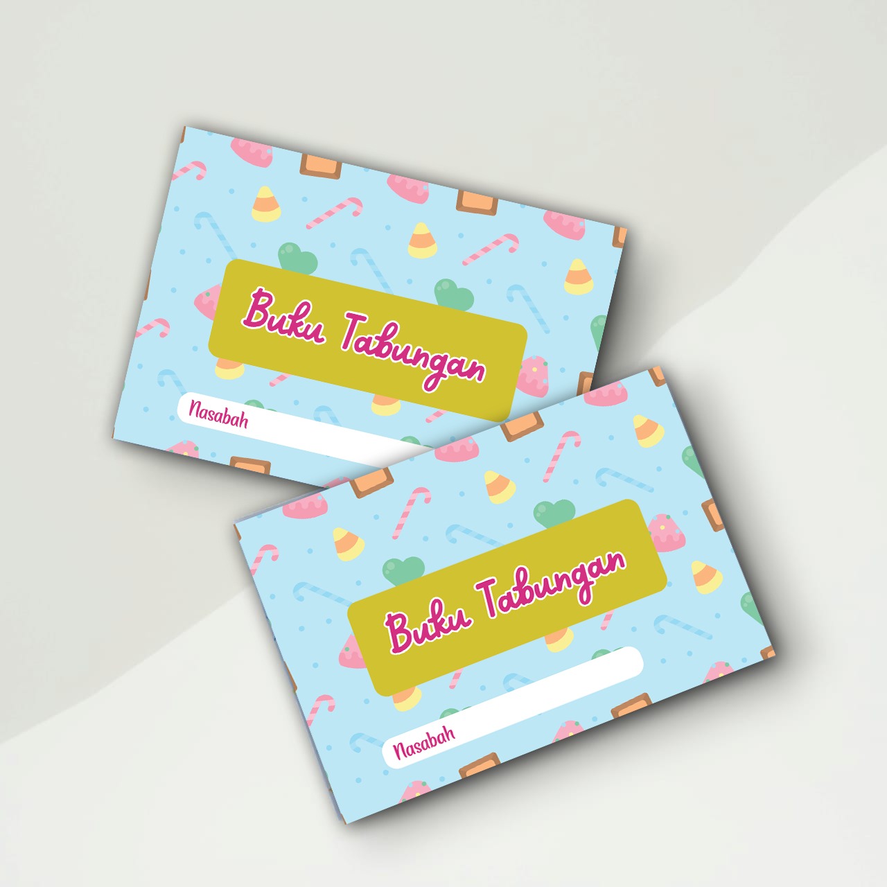 Buku Tabungan Isi 20 Lembar [ 40 Halaman ] / Buku Tabungan Anak Sekolah / Buku Catatan Keuangan