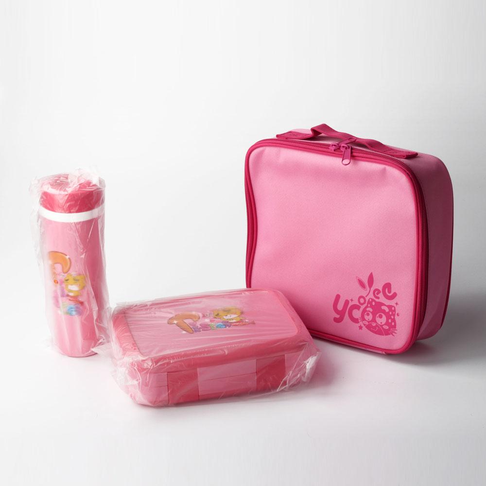 ... Kotak Makan Anti Bocor Lunch Box set BPA Free Yooyee 617 Dengan Tas - 4 ...