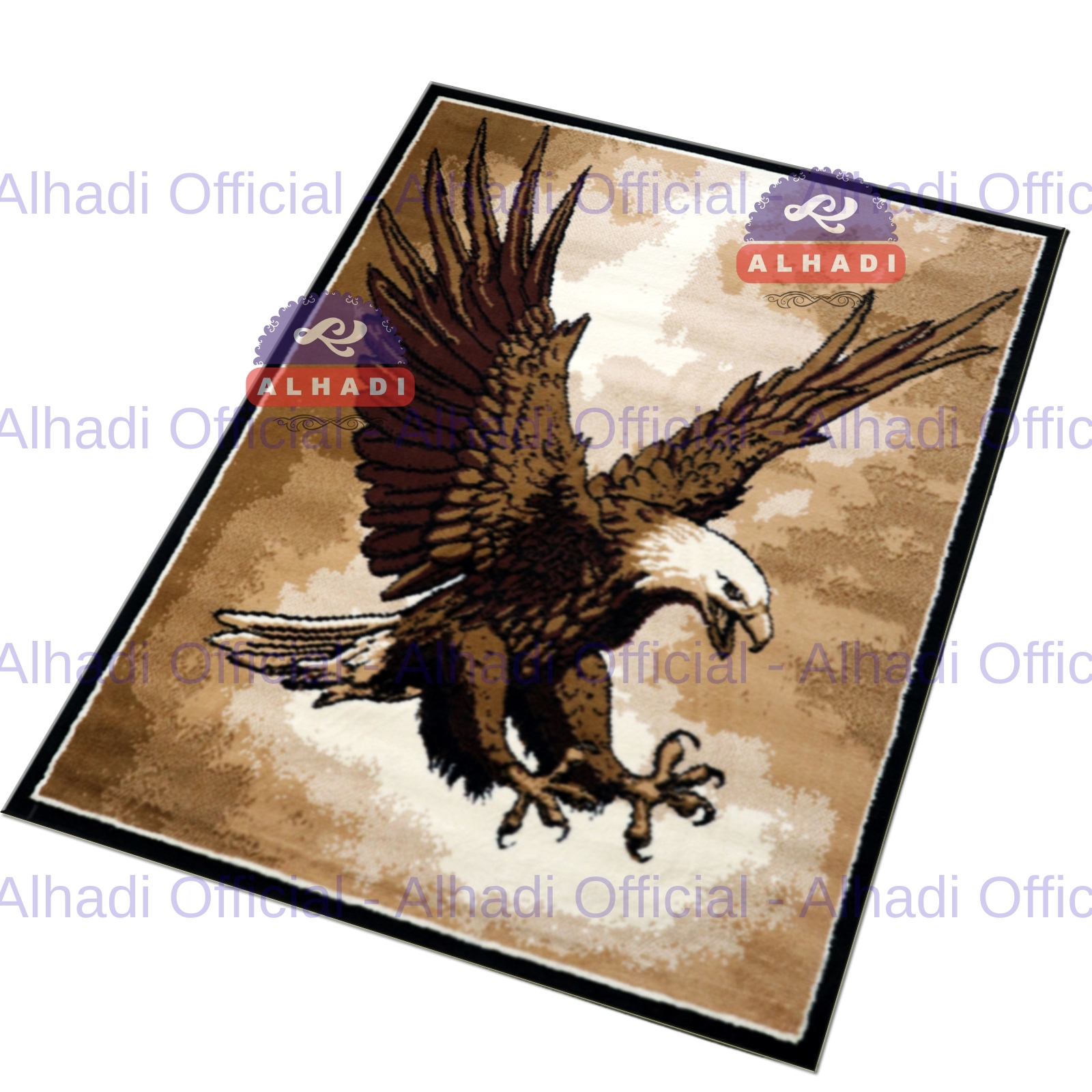 Alhadi Permadani 160 x 210 cm Tebal 8mm Karpet Lantai Afbel Abstrak Modern Klasik Bulu Lembut ALBUM 1