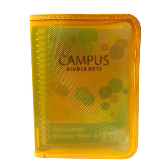 BOS Binder Note Cover Plastik Warna A5 Campus/ Ring Besi/ Book Spiral