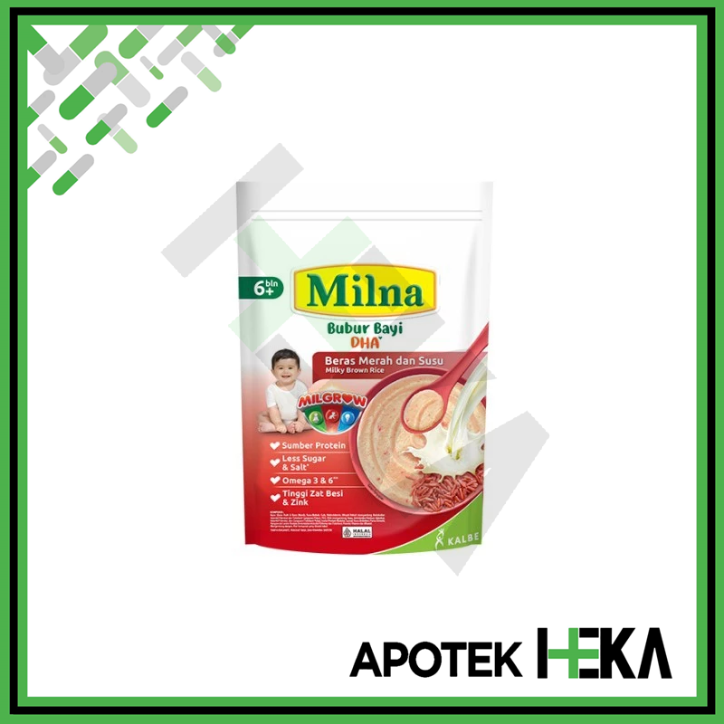 Milna Bubur Bayi Reguler 6+/8+ - Makanan Pendamping ASI 6 dan 8 Bulan