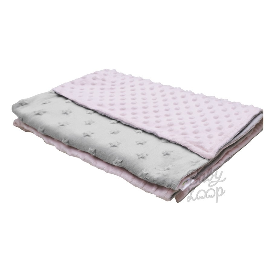 Baby Loop Double Sided Minky Blanket Infant