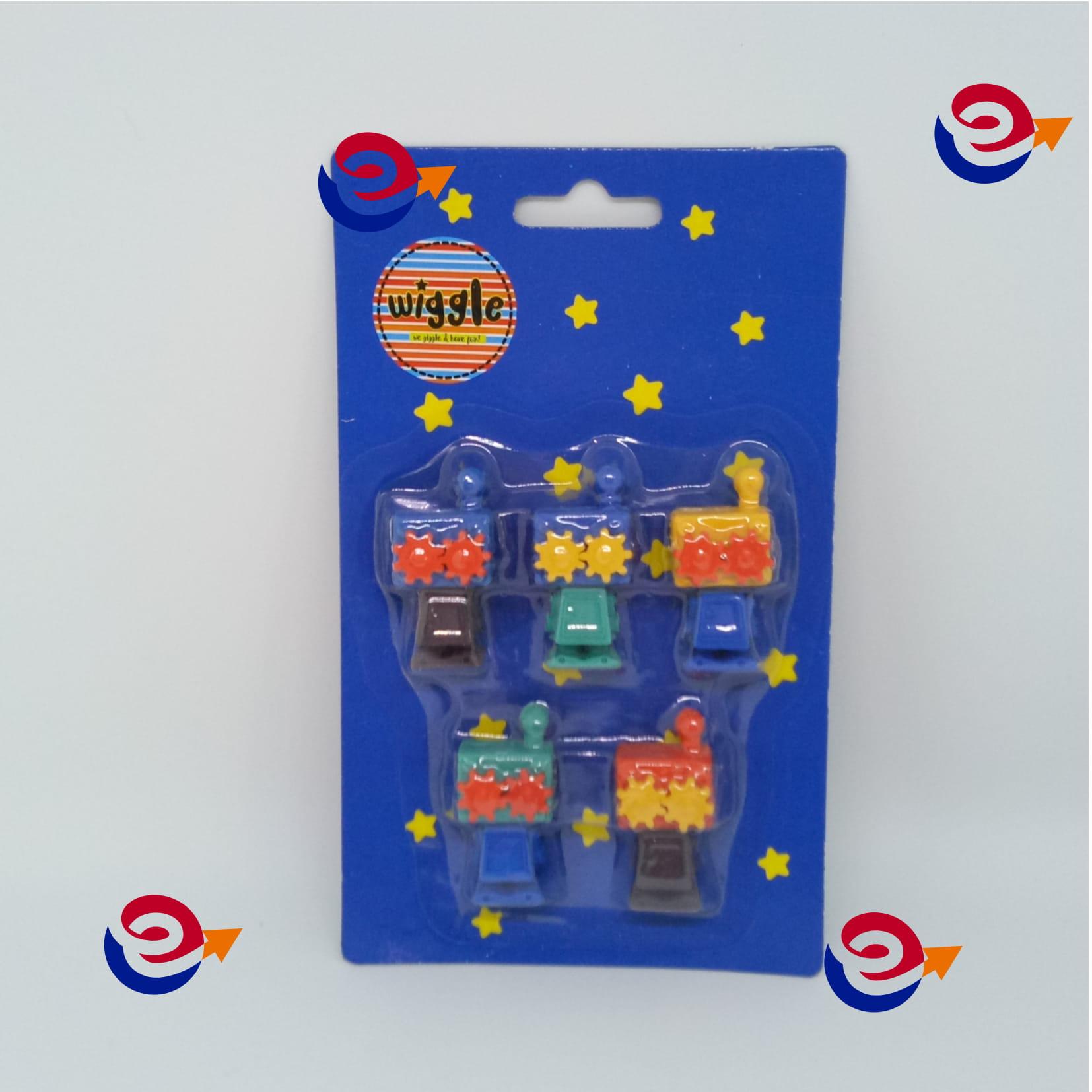 Penghapus Pensil 3D Eraser Wiggle Robot