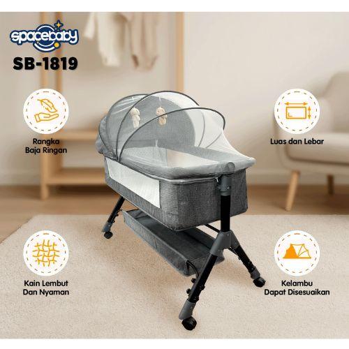 SPACE BABY TEMPAT TIDUR RANJANG BAYI BABY BOX SB 1822 SB1820 BABY SIDE BED