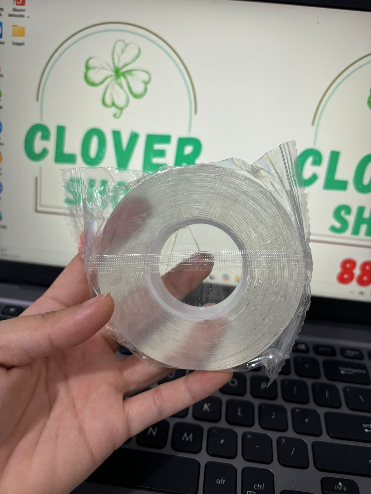 NANO TAPE DOUBLE TAPE NANO SELOTIP BENING DOUBLE TIP ISOLASI DOUBLE TAPE 2 SISI SERBAGUNA 3M & 5M