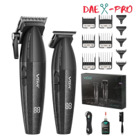 Alat Cukur Rambut Profesional VGR V640 S2 Paket Barber Combo Mesin Clipper Trimmer Barbershop Original